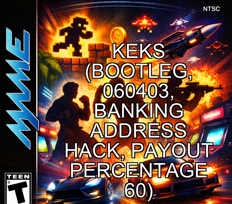 Keks (bootleg, 060403, banking address hack, payout percentage 60)